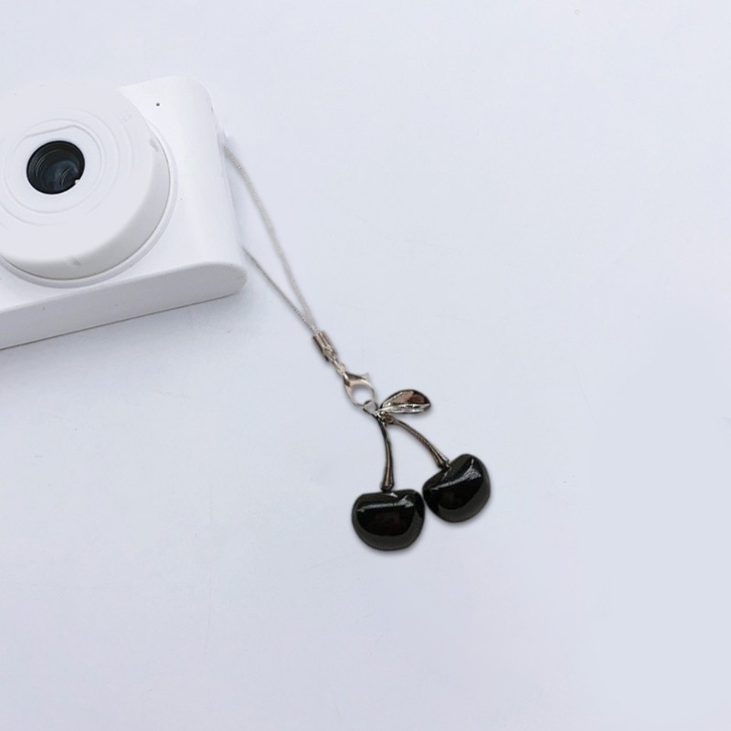 Vic Cherry Họa Tiết Móc Khóa Cherry Phần Cứng Khóa Thời Trang Nữ Túi Phụ Kiện
