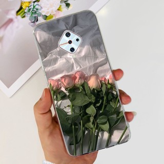 Dành Cho Vivo S1 Pro 1920 Ốp Lưng Hoa Phổ Biến Mềm Trong Suốt Silicon Điện Thoại Cho Vivo X50 Lite Ốp Lưng V1937 Y9s Vỏ Bảo Vệ