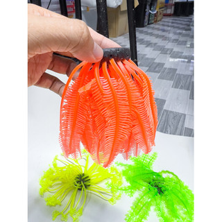 Rong Hải Quỳ Dạ Quang Trang Trí Bể Cá Cảnh, Thủy Sinh (Cao 10cm) (Mẫu Ngẫu Nhiên)