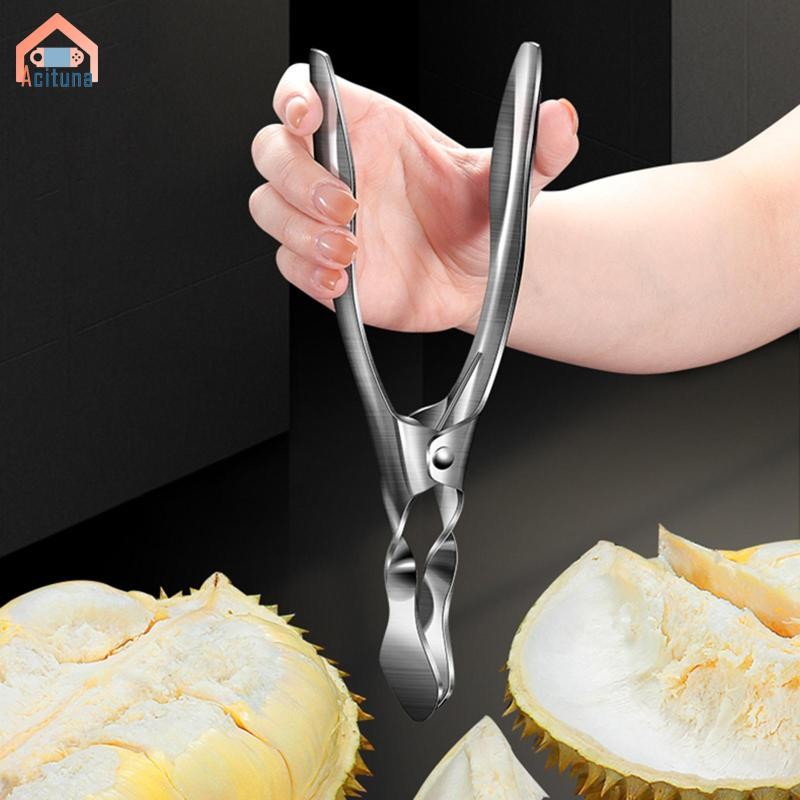 Dụng cụ phá vỏ sầu riêng bằng thép không gỉ Dễ dàng mở sầu riêng trái cây
