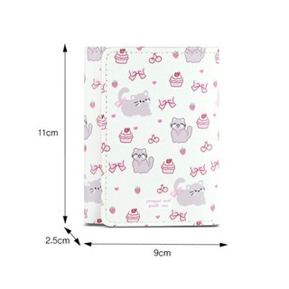 Ví đựng tiền xu ROOMYCO, Ví ngắn da PU nơ, Quà tặng túi đựng tiền hoạt hình Kitty dễ thương