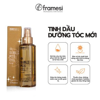 Tinh dầu dưỡng tóc giúp tóc bóng mượt mềm mại, giữ ẩm và phục hồi cho tóc MORPHOSIS SUBLIMIS OIL PURE 100ML