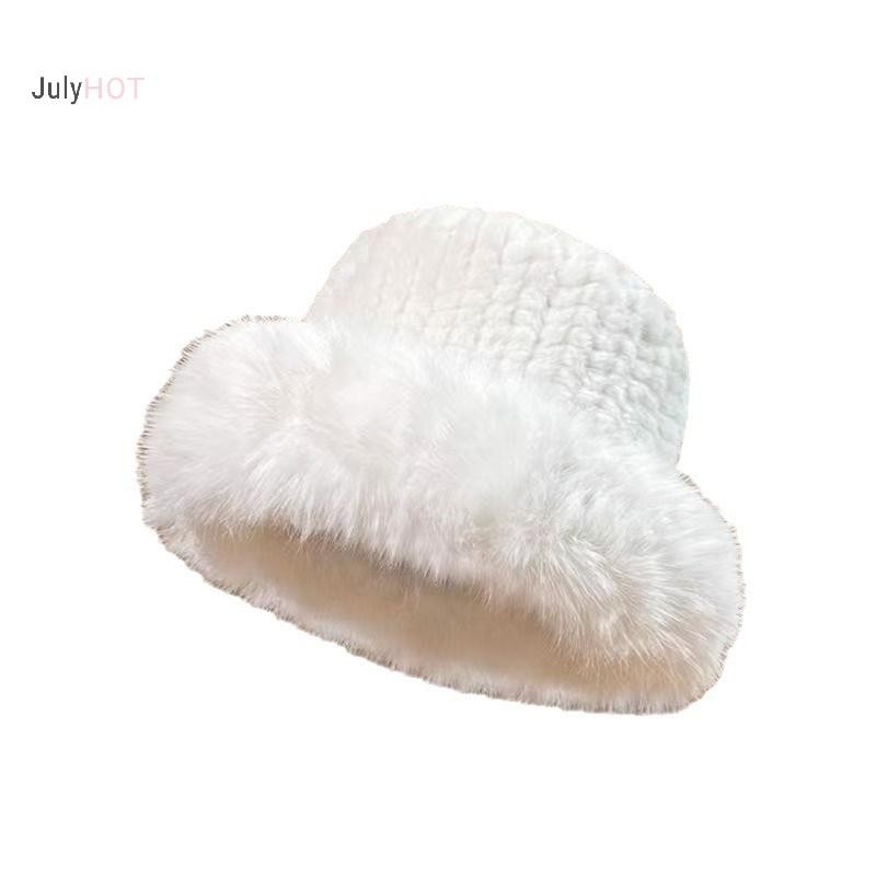 Julyhot Nữ Mùa Thu Đông Ấm Áp Mũ Len Thanh Lịch Thời Trang Đa Năng Dệt Kim Mũ Nghệ Sĩ Chống Lạnh Phong Cách Anh Mũ Massivedeals