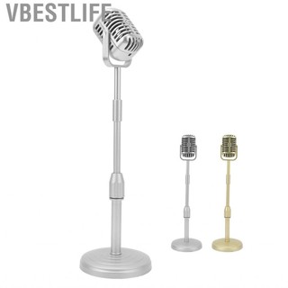 VBESTLIFE Đạo cụ micro cổ điển Mô hình giả được sử dụng rộng rãi có thể nâng được để cosplay