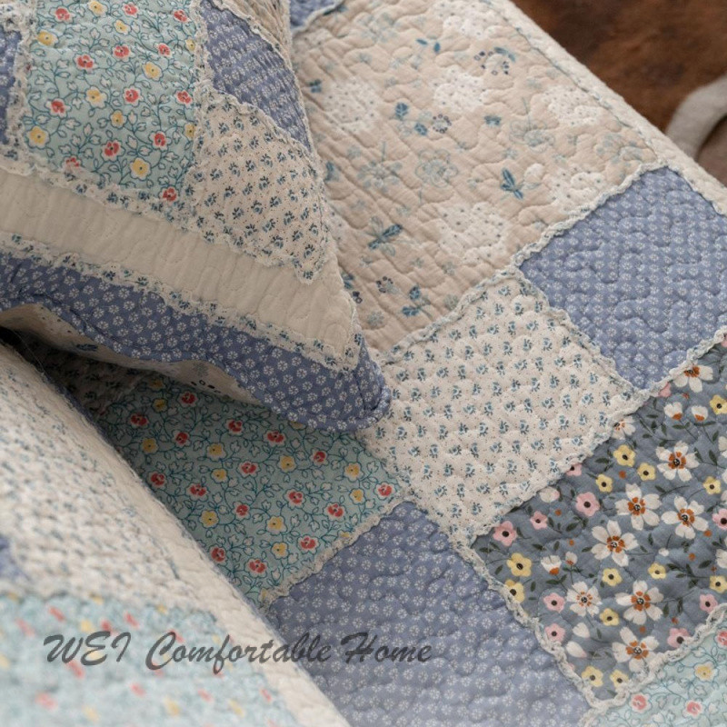 Đệm sofa miếng đệm bông bốn mùa Đệm Ghế Sofa tươi mát chống trượt kết hợp ba người