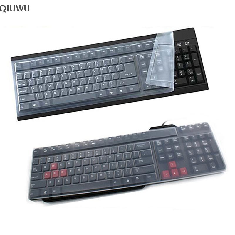 Qiuwu Mới 1PC Silicon Đa Năng Máy Tính Để Bàn Phím Bao Da Bảo Vệ Phim.
