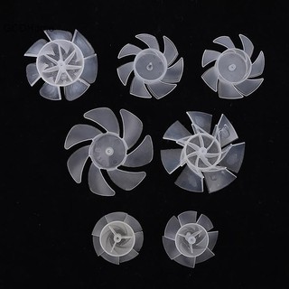 Gcdhome 1 Lưỡi 7 Lưỡi Quạt Nhựa Đường Kính Ngoài 35mm / 42mm / 50mm / 65mm Lưỡi Quạt Làm Mát Bằng Nhựa Cho Máy Sấy Tóc HOT