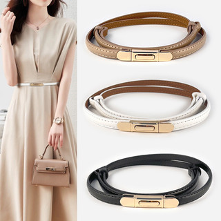 Thắt lưng mỏng Da thật Thắt lưng nữ Thắt lưng nữ