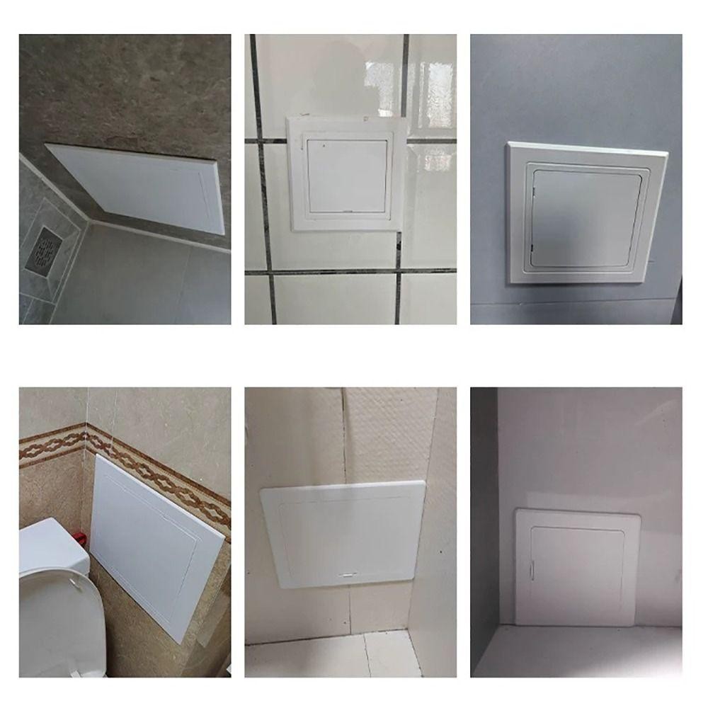 Bảng điều khiển SIMPLEAID, nắp mở có thể tháo rời màu trắng, khóa hộp, bản lề nhựa, treo tường