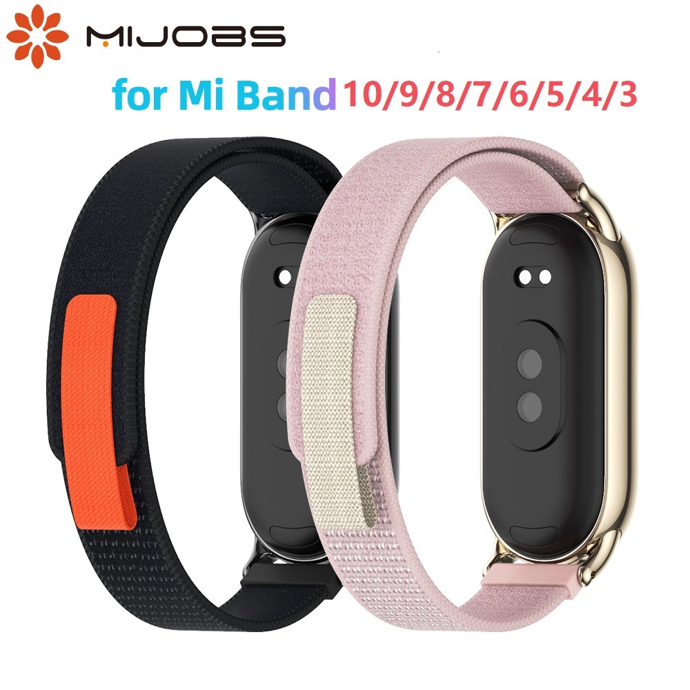 Mijobs Trail Loop cho Mi Band 9 8 7 6 5 4 3 Dây đeo Nylon thoáng khí ...