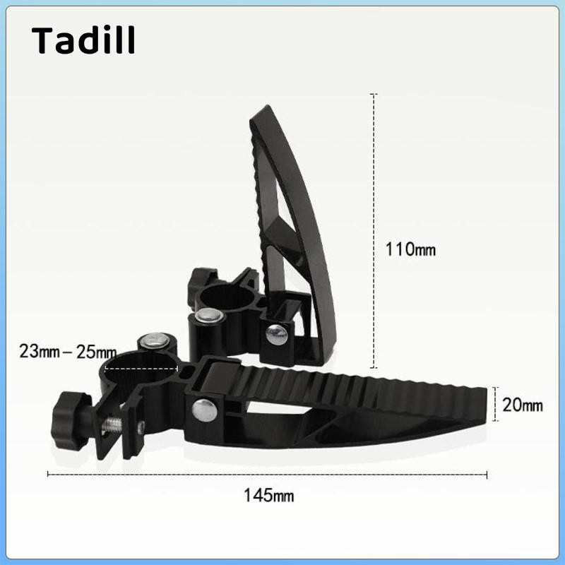 Tadill 1 Cặp Bàn Đạp Chân Ghế Câu Cá - Chân Hỗ Trợ và Chống Trượt, Có Thể Gập Lại