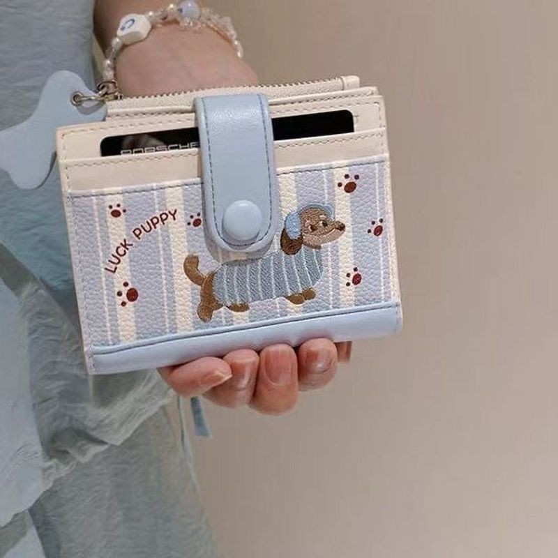 Ins Style Phong cách mới Ví đựng tiền xu Dachshund dễ thương