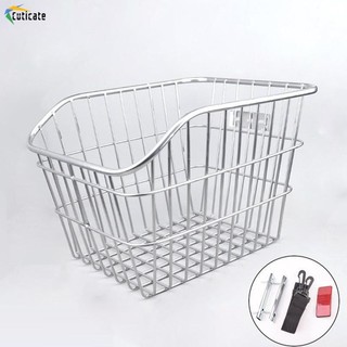 Giỏ xe đạp phía sau, thiết kế thanh lịch, dễ dàng lắp đặt cho mọi loại xe đạp sử dụng hàng ngày.