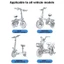 Vỏ bọc ghế xe điện MONOSTYLE, Vỏ đệm da chống thấm nước, Vỏ bọc ghế trước chống nắng đa năng
