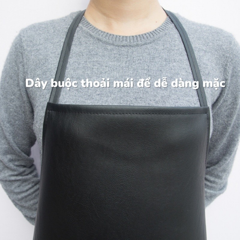 Tạp dề chống thấm nước và chống dầu dành cho nam và nữ Nhà Bếp Lò Sát Sinh Thị Trường Rửa Xe Nhà Máy Tạp Dề Làm Việc