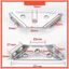 Bộ 16 món Great Value，Bát ke vuông góc INOX đa năng 90 độ - Ke góc vuông bản rộng dày dặn