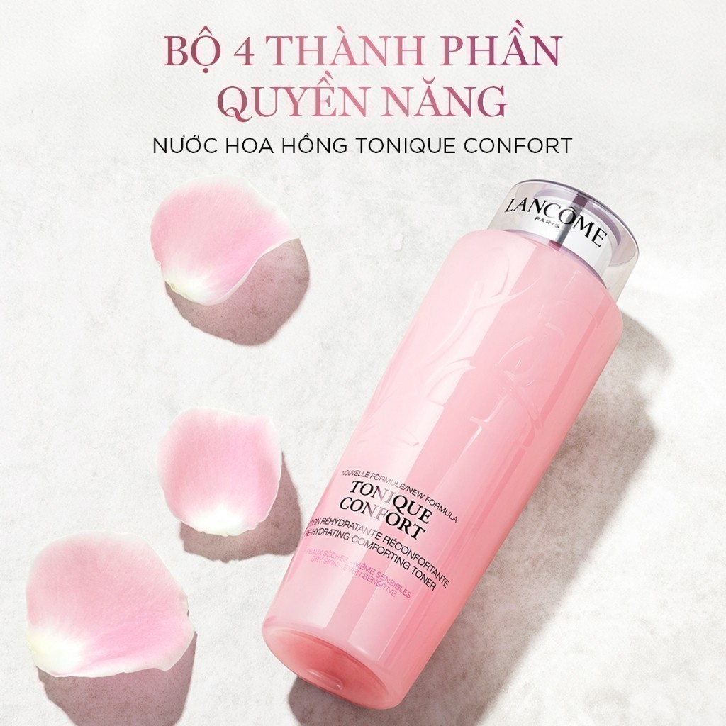 Nước Cân Bằng (Toner) Độ Ẩm Dịu Nhẹ Lancome Tonique Confort 400ml