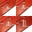 GAVESTO 10 Cái Bản Lề Gấp, Bản Lề Cửa Acrylic, Phần Cứng Nội Thất Có Thể Gập Lại Trong Suốt 270 Độ DIY Tủ Cửa Hộp
