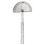 Thai 0-180° Dụng cụ đo góc đầu tròn Dụng cụ đo góc Thước đo góc Dễ sử dụng