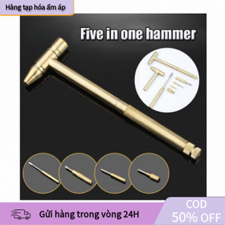 【COD】Búa Đa Năng Mini 6 Trong 1 Kèm Tua Vít Đầu Đổi Sửa Điện Thoại, Đồ Điện Tử, Cơ Khí Nhỏ