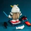 Cá heo vuông Kapibara Sáng tạo Cá heo đặc biệt Hòa bình Elite Từ tính Mecha Capybara Đồ chơi giải nén Búp bê Quà tặng đồ chơi từ tính sáng tạo