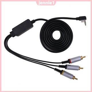 Cáp chuyển đổi A / V bộ chia cổng RCA 1,8 mét cho PSP1000 / 2000 / 3000 [jennie1.vn]