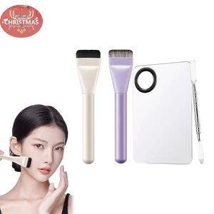 XUAN Foundation Brush And Makeup Palette Set Foundation Cream Mixing Tool Nail Art Trang điểm Mỹ phẩm Trang điểm Bộ dụng cụ trang điểm VN