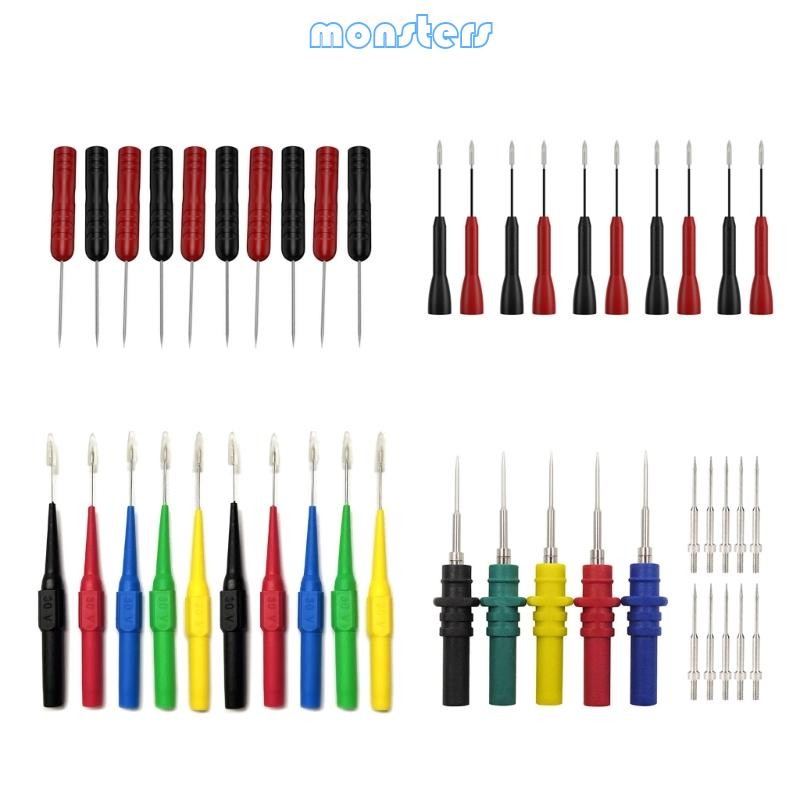 Mon Test Leads Pin Đầu dò thử nghiệm linh hoạt 0 Đầu nối 7mm Kim vạn năng