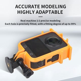 Dành cho khung mở rộng camera toàn cảnh DJI OSMO 360, khung bảo vệ nhả nhanh chống trầy xước và chống rơi, phụ kiện máy ảnh