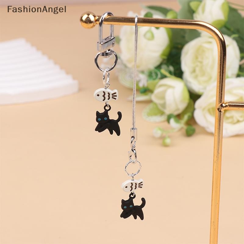 FashionAngel Đen Y2K Điện Thoại Quyến Rũ Mặt Dây Chuyền Phụ Kiện Cho Camera CCD Tai Nghe Schoolbag VN