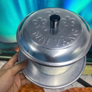 Phin pha cafe nhôm lớn (loại to) pha chế nhà hàng loại to 1kg - tăng vị đậm đà cho cafe - Hùng Home