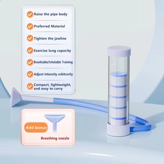 CLEARLINE Đào tạo hô hấp, Tập cơ hoành và thở bụng với quả tạ tập luyện - Điều chỉnh được để tăng dung tích phổi và sức mạnh vùng bụng