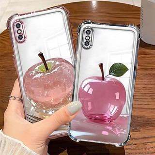 Thích hợp cho iPhone XS Max Vỏ điện thoại Apple Crystal Design Simple Novel Chất liệu TPU trong suốt Giá cả phải chăng Chống sốc Chống trượt Chống vân tay bền