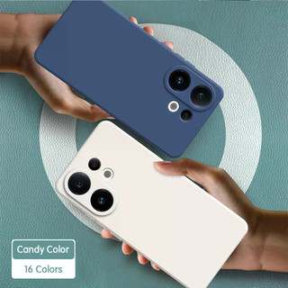 Ốp Điện Thoại Bảo Vệ Ống Kính Cho VIVO V60 X200 FE S30 Pro Mini 5G Mềm Vuông Lỏng Silicon Bên Trong Đổ Xô Hai Lớp Mặt Sau