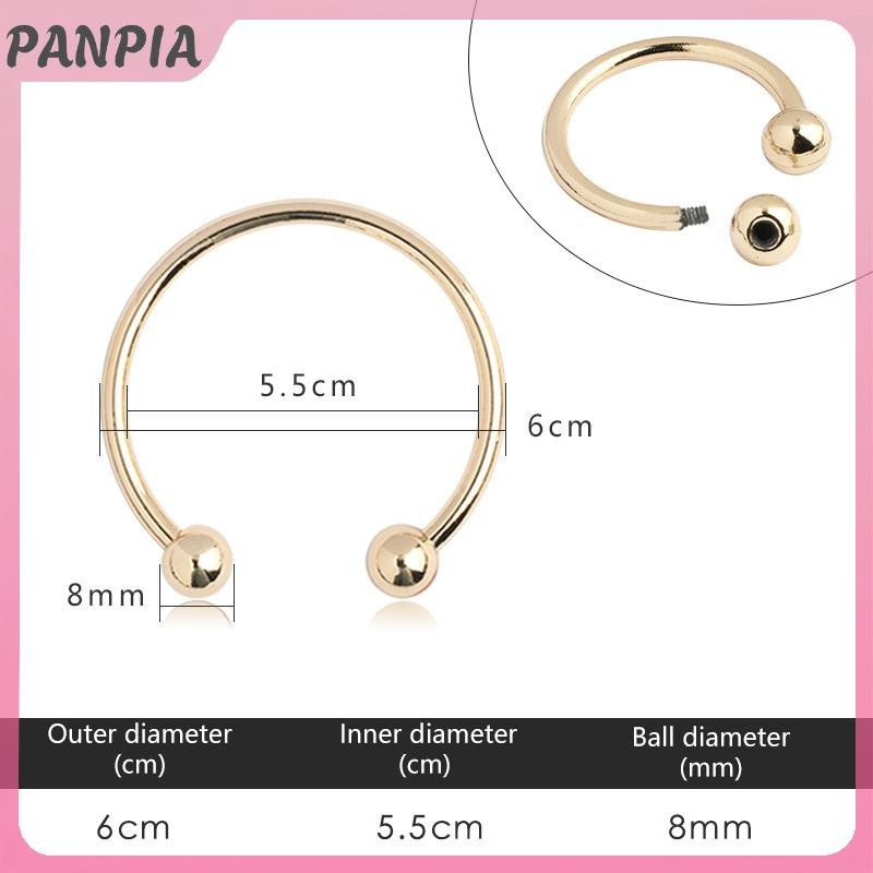 PNPIA-15-60mm Kim Loại Vòng Khóa Bikini Trang Trí Khóa Kết Nối Vít Móc DIY Quần Áo May Phụ Kiện