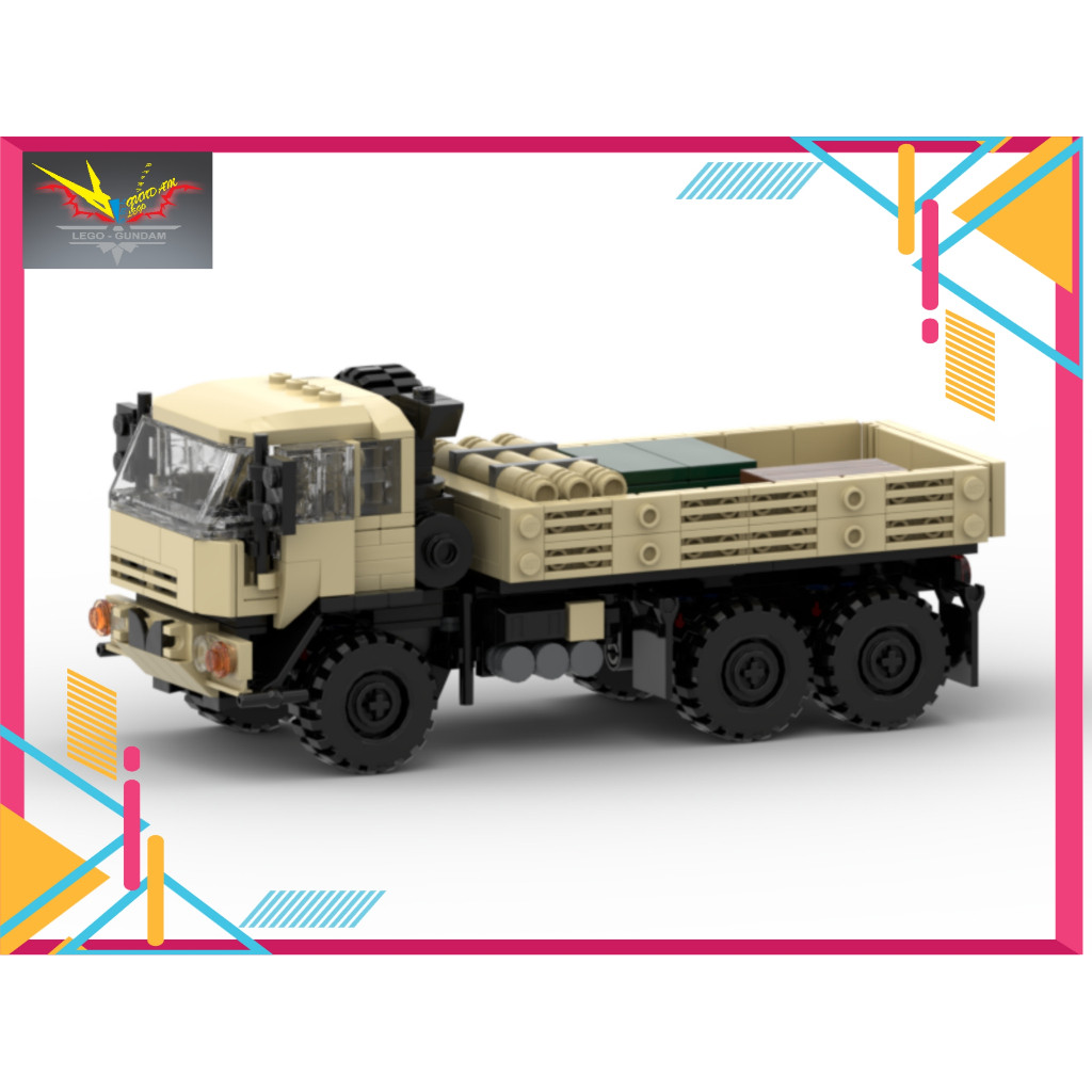 Đồ Chơi Lắp Ráp Moc Army Xe Tải Quân Đội M1038 MTV Vàng Cát | Shopee ...