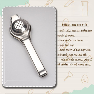 【COD】Dụng Cụ Vắt Cam Chanh Inox Kích Thước Lớn, Vắt Kiệt Nước, Không Gỉ, Cầm Tay Dễ Sử Dụng