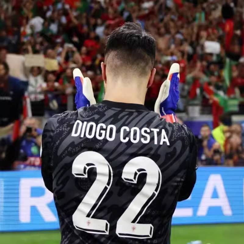 Áo thi đấu bóng đá Euro 2024 cho Diogo Costa - Phù hợp từ trẻ em đến người lớn plus size