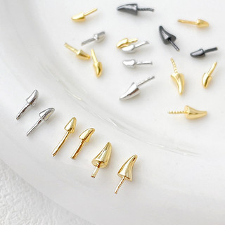 Mạ Đồng Thật Vàng Giữ Màu Sắc Một Piao Quỷ Sắc Nét Sừng Tự Làm Handmade Trang Sức Tự Chế Baroque Pin Phụ Kiện