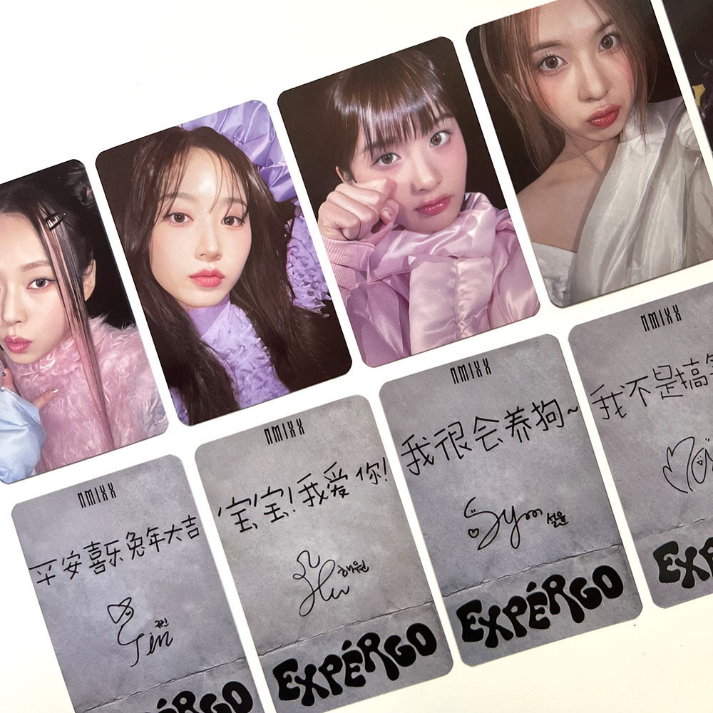 6 Chiếc NMIXX Photocards Expergo Album Fe3O4: BREAK DASH Lomo Cards LILY HAEWON SULLYOON BAE JIWOO KYUJIN Ảnh Bưu Thiếp Kpop YM