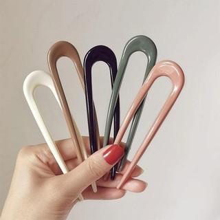 Kẹp Tóc Hình Chữ U Thời Trang Tóc Cố Định Nữ Sáng Tạo Đa Năng Kẹp Tóc Mũ Đội Đầu