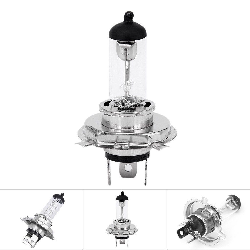 [Cosyh] 1x H4 100W 4300K Xe Xenon Gas Halogen Đèn Pha Bóng Đèn Màu Vàng