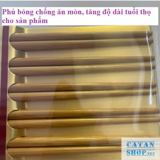 Vỉ 10 đôi đũa tre họa tiết hươu xanh sang trọng, chống nấm mốc, trơn trượt, an toàn