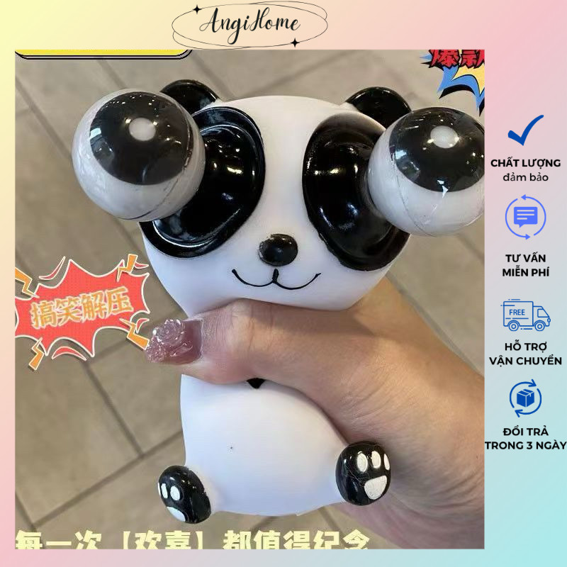 Đồ chơi gấu trúc bóp mắt lòi giải tỏa căng thẳng ANGIHOME