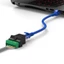 WU Ethernet RJ45 Nữ sang 8 Pin Vít Đầu Nối Mạng Bộ Chuyển Đổi Cho Cat7 Cat6 Cat5 Cat5e Extender