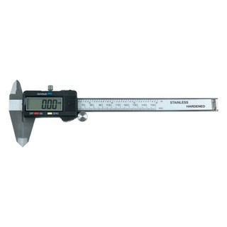 Thước Kẹp Điện Tử 150mm Có Số Tự Động Kèm Pin Và Hộp Dùng Đo Trang Sức, Linh Kiện