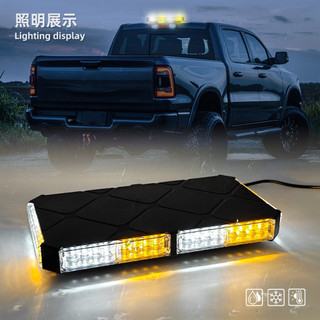 Xe 48 Đèn Led Hàng Ngắn Cảnh Báo Mái Nhấp Nháy Từ Đèn Nhấp Nháy 12V-24V