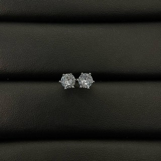 Bông tai nụ đá 2 size 5mm 7mm trụ 6
