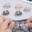 Khóa thắt lưng hoa - Hiện vật cố định quần jean - Quần bó thắt lưng - Nút kim loại - Kẹp thắt lưng - Liền mạch, có thể điều chỉnh, có thể tháo rời, tái sử dụng - Pin váy
