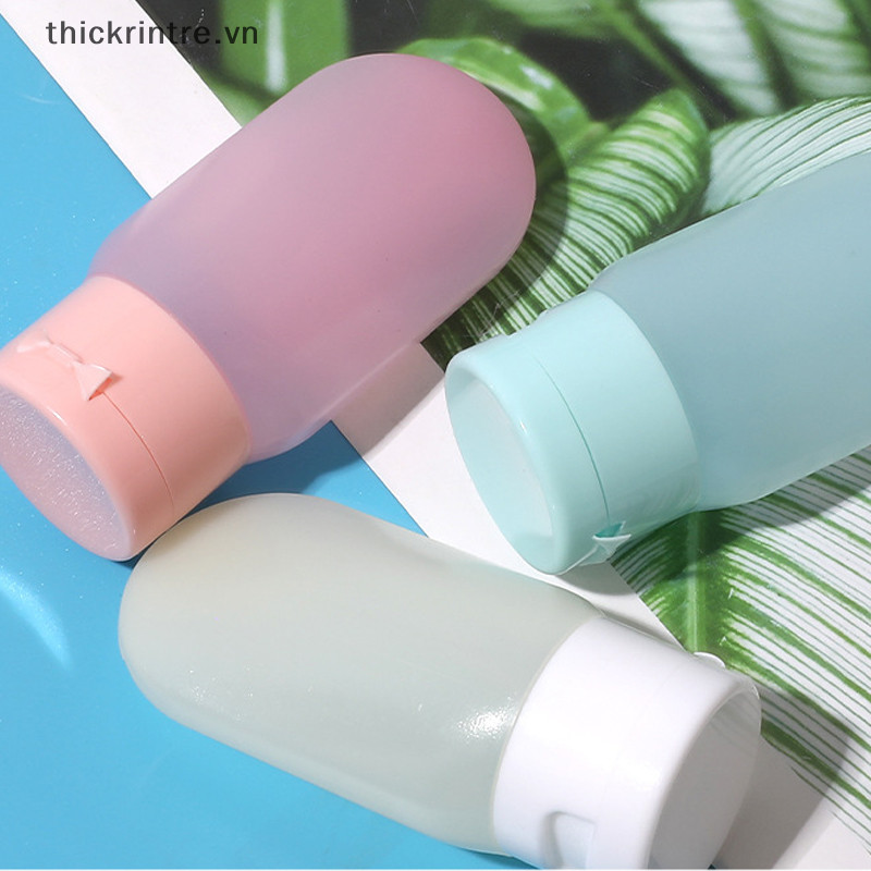 Thi 3 Cái / bộ 30ml Chai Có Thể Đổ Lại Mềm Bóp Ống Lotion Hộp Đựng Chai Rỗng Dụng Cụ Dầu Gội Du Lịch Di Động VN
